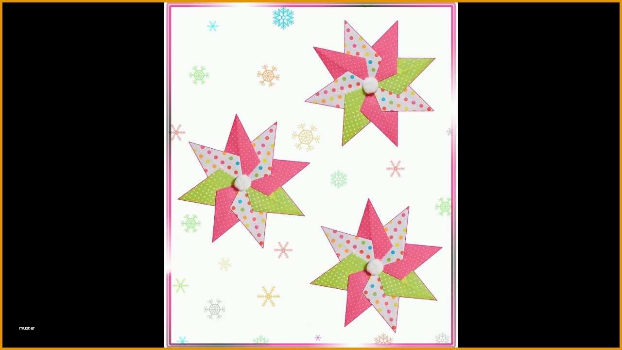 Allerbeste Bunte origami Sterne Basteln Mit Kindern
