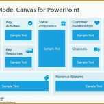 Allerbeste Business Model Canvas Template for Powerpoint Slidemodel