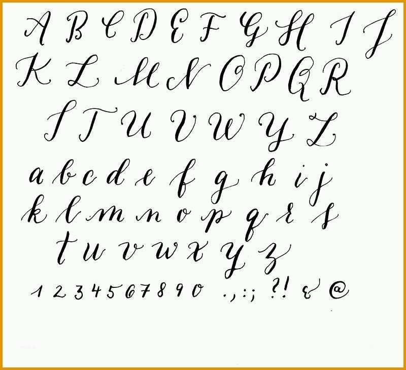 kalligraphie alphabet vorlagen kostenlos