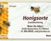 Am Beliebtesten 15 Honig Etiketten Vorlagen