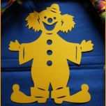 Angepasst Fensterbild tonkarton Karneval Lachender Clown Gelb 29 Cm