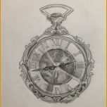 Atemberaubend Drawn Pass Pocket Watch Drawing Pencil and In Color