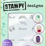 Atemberaubend Essence Nail Art Designs Stampy Vorlage Stempel 01 Spaß