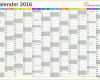 Atemberaubend Excel Kalender 2016 Kostenlos