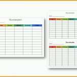 Atemberaubend Stundenplan Vorlage Word Und Excel format