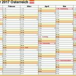 Außergewöhnlich 2017 Kalender Vorlage Excel