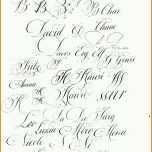 Außergewöhnlich Kalligraphie Alphabet Schreibschrift Di17