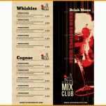Außergewöhnlich Mix Club Shopvorlage Weinkarte