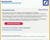 Ausgezeichnet Deutsche Bank Phishing Aktuell Diesen Fake Mails Dürfen