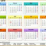 Ausgezeichnet Kalender 2019 Zum Ausdrucken Als Pdf 16 Vorlagen Kostenlos