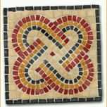 Ausgezeichnet Mosaik Mal Vorlage Römischer Knoten