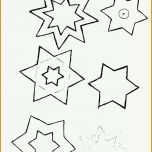 Ausgezeichnet Sterne Basteln Vorlagen Ausdrucken