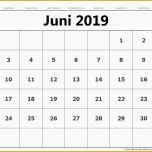 Ausnahmsweise Kalender Juni 2019 Ausdrucken
