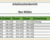 Beeindruckend Zeiterfassung Mit Excel – 8 Kostenlose Stundenzettel