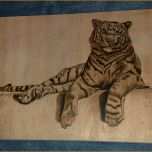 Bemerkenswert Brandmalerei Tiger Vorlage