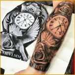 Bemerkenswert Die Besten 25 Uhren Tattoos Ideen Auf Pinterest