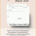Bemerkenswert Gratis Vorlagen Für Planer 2019