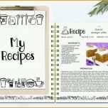 Bemerkenswert Kochbuch Vorlage Word Wunderbar Rezepte Aufschreiben
