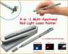 Bemerkenswert Tuelip Led Laser Pointer 4 In1 Red Led Laser Pointer Pen