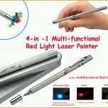 Bemerkenswert Tuelip Led Laser Pointer 4 In1 Red Led Laser Pointer Pen