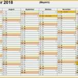 Bemerkenswert Vorlage Kalender 2018 Cool Hier En Jahreskalender In Excel