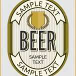 Bestbewertet Bier Etikett Vorlage Word – Mimpi
