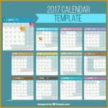 Bestbewertet Einfacher Kalender 2017 Vorlage