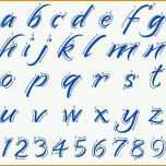 Bestbewertet Kalligraphie Alphabet Vorlagen Kostenlos