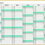 Bestbewertet Zweiseitiger Kalender 2017 Excel Pdf Vorlage Xobbu