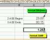 Beste Excel Stunden Berechnen Vorlage – Xcelz Download