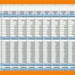 Einzahl 12 Liquiditätsplanung Excel Vorlage
