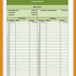 Einzahl 9 Excel Vorlagen Kassenbuch