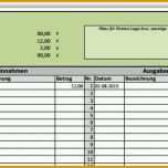 Einzahl Kassenbuch Excel Download