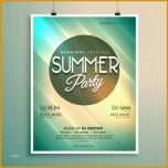 Einzahl sommer Musik Party Flyer Vorlage Mit Ereignisdetails