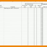 Einzigartig 9 Excel Vorlagen Kassenbuch