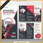 Einzigartig Business Broschüre Vorlage In Tri Fold Layout Corporate