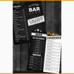 Empfohlen Bistro Lounge Bar Getränkekarte Cocktailkarte