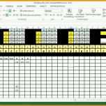 Empfohlen Excel Arbeitsplan Vorlage – De Excel
