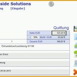 Empfohlen Excel Inside solutions Xls Quittung tool Zur Erstellung
