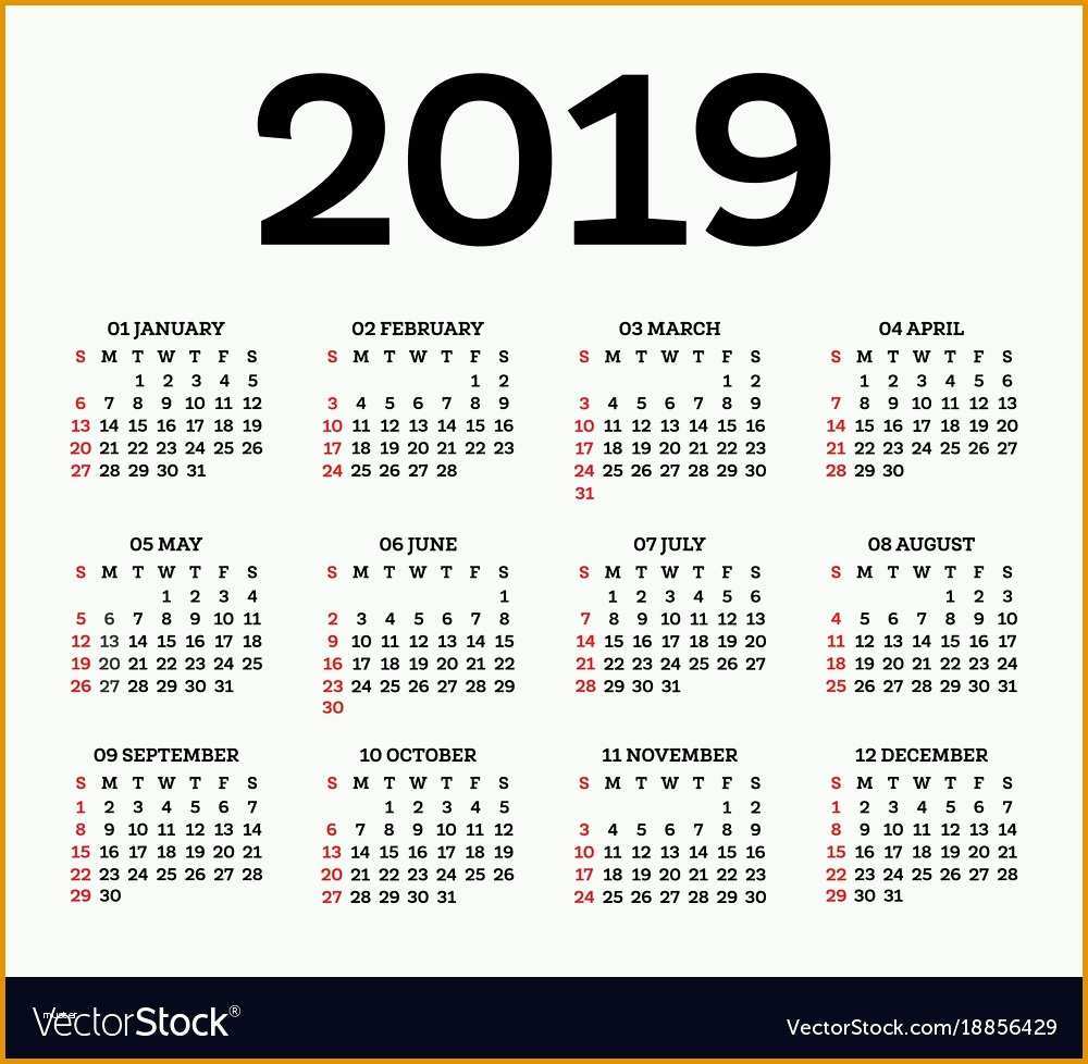 Empfohlen Fotokalender 2019 Vorlage Beispiel Kalender 2019 Drucken