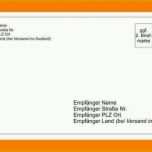 Erschwinglich 7 Briefkopf Absender Empfänger Reihenfolge