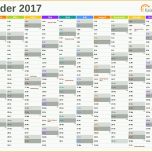 Erschwinglich Excel Kalender 2017 Kostenlos