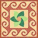 Erschwinglich Mosaik Vorlagen Marrakesch 30 30x30cm Günstig Kaufen