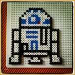 Erschwinglich R2d2 Star Wars Hama Beads by Christina Goering