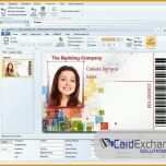 Fabelhaft Ausweis software Für Kartendrucker Besucherausweise Drucken