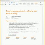 Fabelhaft Besprechungsnotiz orange – Wordvorlage