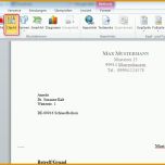 Fabelhaft Briefkopf Mit Microsoft Word Erstellen