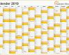 Fabelhaft Excel Kalender 2019 Kostenlos