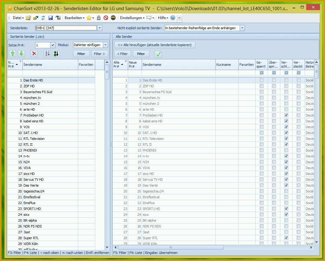 Fabelhaft Excel Vorlage Senderliste – De Excel