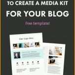 Fantastisch How and why to Create A Media Kit for Your Blog Free
